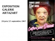coiffure pour dames, expo Artazart